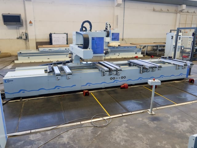 weeke - optimat bhc venture 3xl - cnc machine centers with pod and rail per lavorazione legno