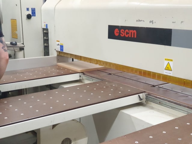 scm - sigma 115 plus - front loading panel saws per lavorazione legno