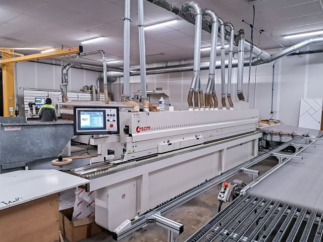 scm - k 800 t-fr2 - single sided edgebanders per lavorazione legno