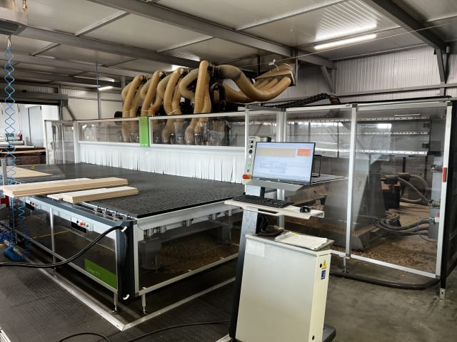 biesse - excel - cnc machine centres with flat tables per lavorazione legno