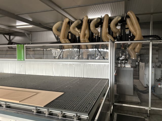 biesse - excel - cnc machine centres with flat tables per lavorazione legno