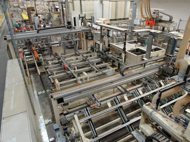 hülsta - scon - drilling and insertion lines per lavorazione legno