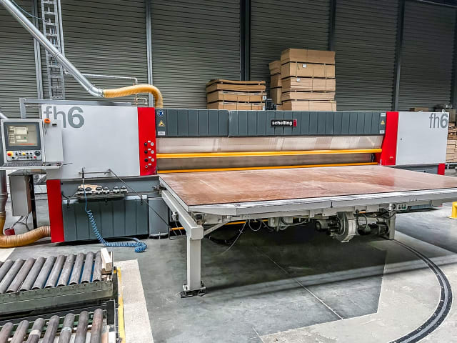 schelling - fh6 430 - sezionatrice carico automatico per lavorazione legno