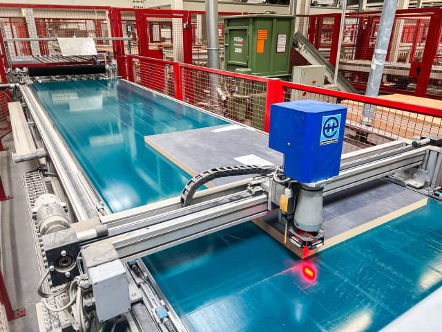 kuper - kfe-tandem 3 1600/450 - línea de embalaje per lavorazione legno