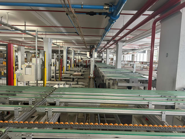 ima + schelling - combima system + ah6 - squaringedgebanding line per lavorazione legno