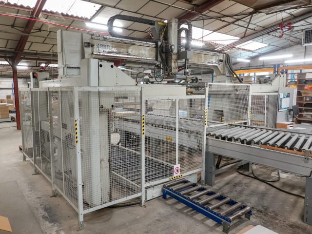 biesse - rbo - stream sb2 9.5 - squaringedgebanding line per lavorazione legno