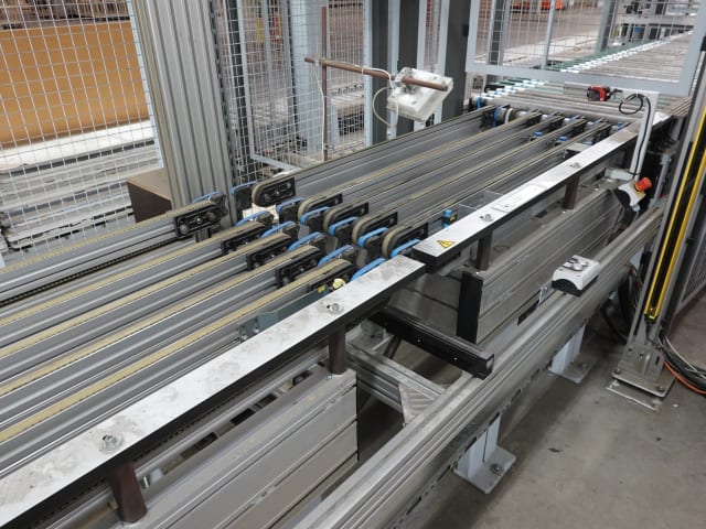 bargstedt + weeke - tbp411+bhh - 钻孔与嵌入生产线 per lavorazione legno