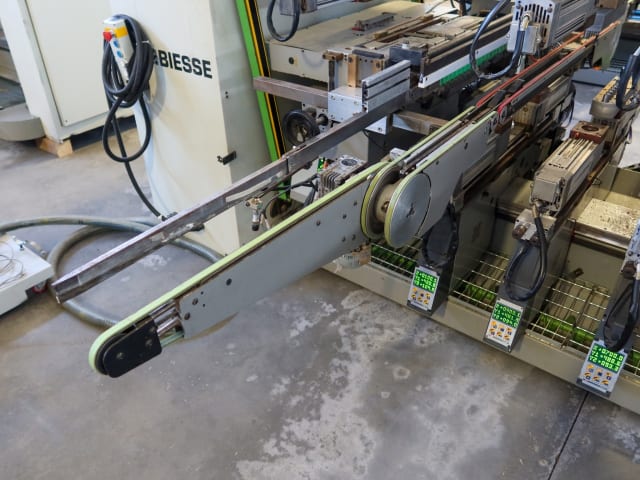 biesse - techno fdt - ligne de percage tourillonage per lavorazione legno