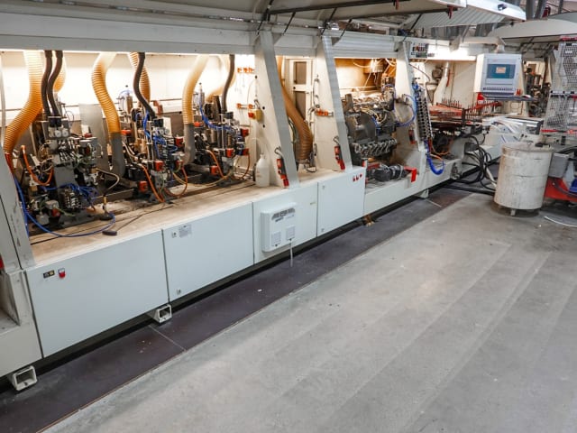 ima + meinert - combima-system/ii 1950-a - squaringedgebanding line per lavorazione legno