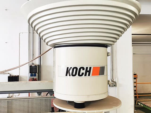 koch - sprint plus ii - foratrice spinatrice automatica per lavorazione legno