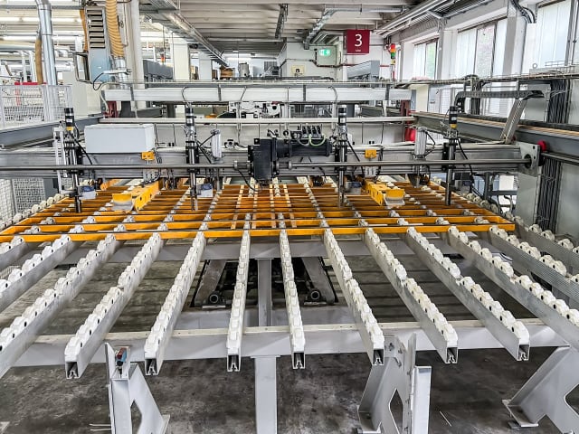 ima + schelling - ah 6 - beam panel saws with automatic warehouse per lavorazione legno