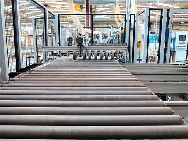 bargstedt - tsp 410/40/25/25 gr - roller conveyors per lavorazione legno