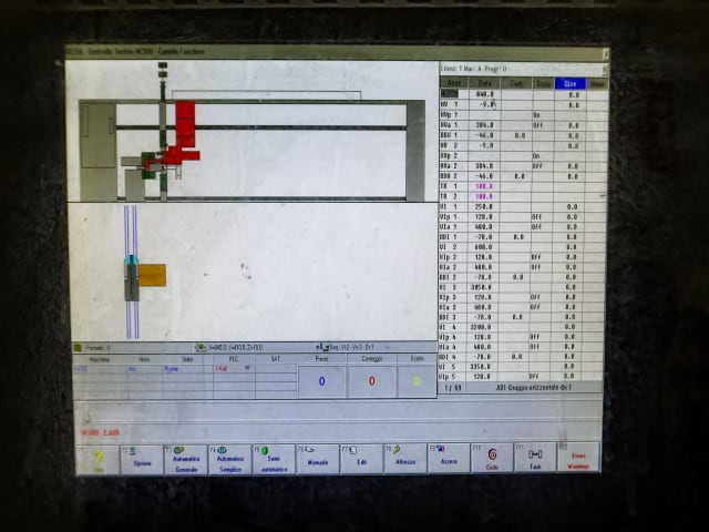 biesse - techno fdt - perfuradora automática per lavorazione legno