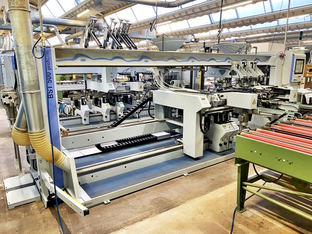 weeke - bst 500+bst 500 d - drilling and insertion lines per lavorazione legno