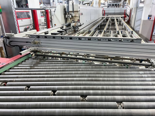 geldmeier - tr 180 ii - roller conveyors per lavorazione legno