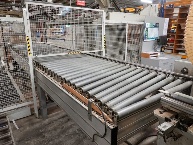 biesse - rbo - stream sb2 9.5 - ligne de façonnage–placage per lavorazione legno