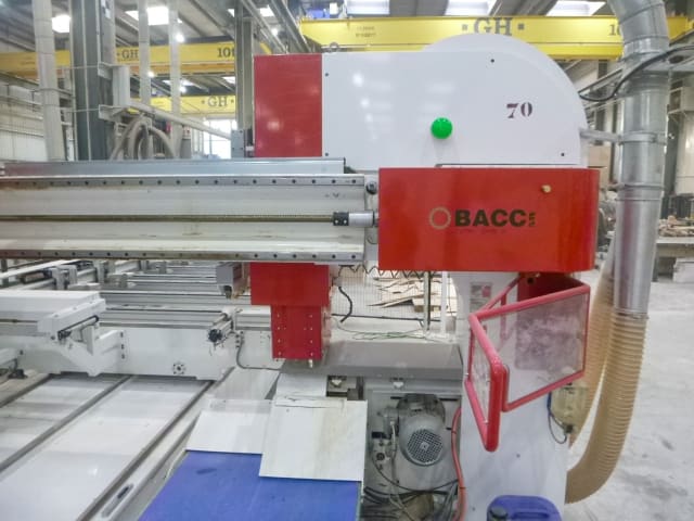 bacci - master/cut - cnc machine centers with pod and rail per lavorazione legno