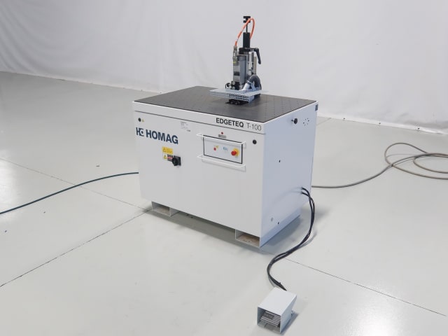 homag - edgeteq t-100 - manual trimming machine per lavorazione legno