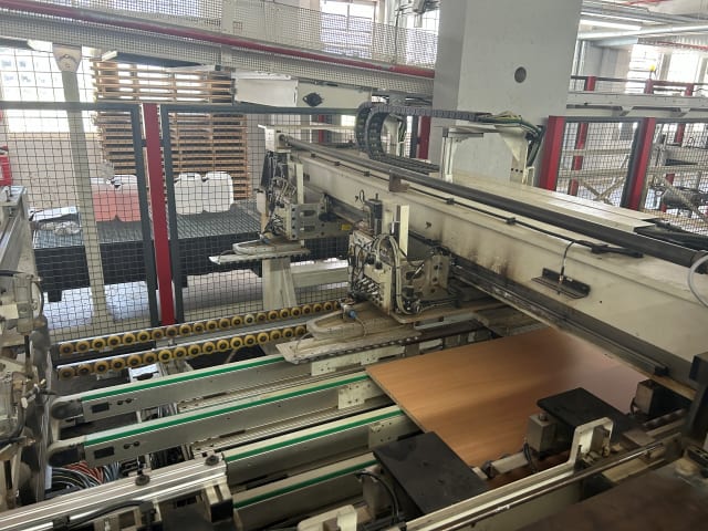 ima + schelling - combima system + ah6 - squaringedgebanding line per lavorazione legno