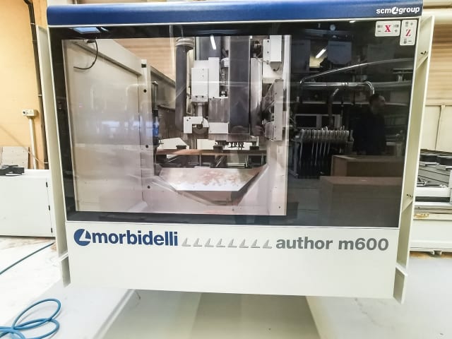 morbidelli - author m600 - 5축 머시닝 센터 per lavorazione legno
