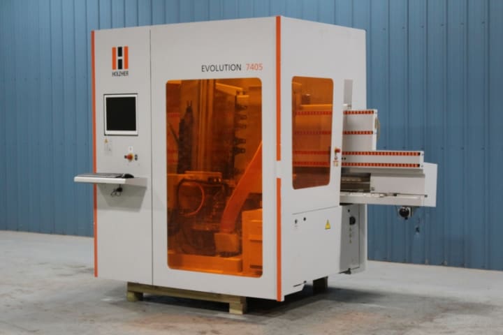 holzher - evolution 7405 - vertical cnc machine centres per lavorazione legno
