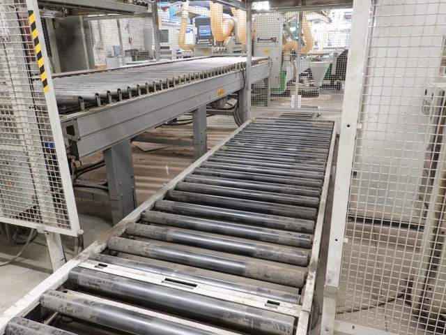 biesse - rbo - stream sb2 9.5 - squaringedgebanding line per lavorazione legno