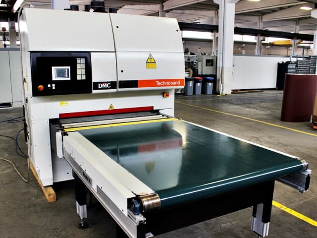 dmc - technosand - wide belt top sanders per lavorazione legno