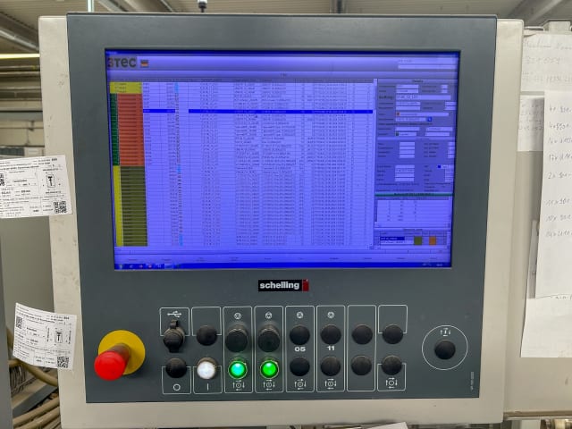 schelling - ah 6 430 - máquinas de corte lote 1 per lavorazione legno