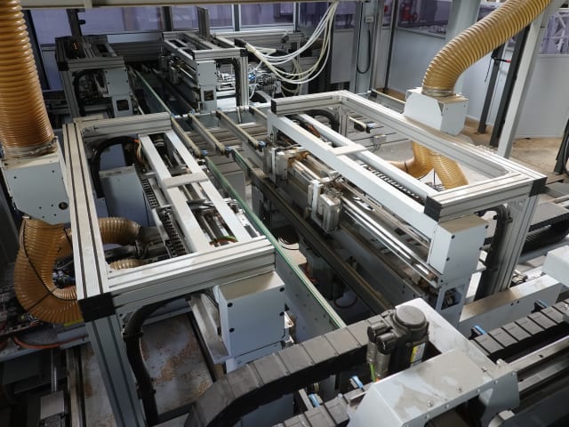 bargstedt + weeke - tbp411+bhh - drilling and insertion lines per lavorazione legno