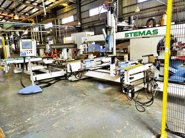 stemas - 01 clf - double cut off machine per lavorazione legno