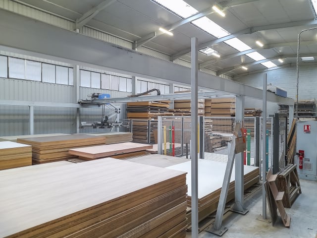 bargstedt - tlf 410 - depósito horizontal per lavorazione legno
