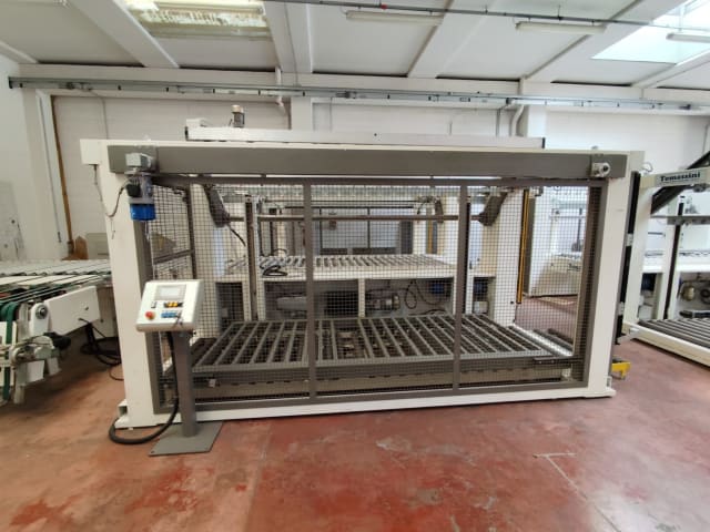 tomassini - rapid/c 100-130 dop - feeding and stacking lines per lavorazione legno