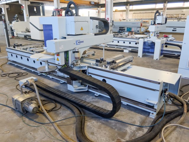 weeke - optimat bhc venture 3xl - cnc machine centers with pod and rail per lavorazione legno