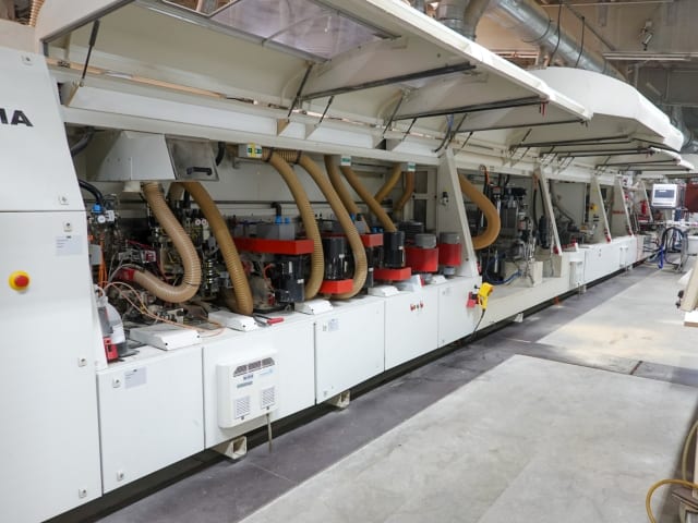 ima + meinert - combima-system/ii 1950-a - squaringedgebanding line per lavorazione legno