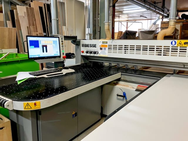 biesse - selco sk 450 - sezionatrice carico frontale per lavorazione legno