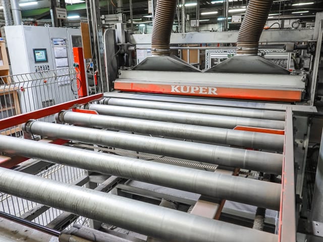 kuper - kubue 1400 - brushing machines per lavorazione legno