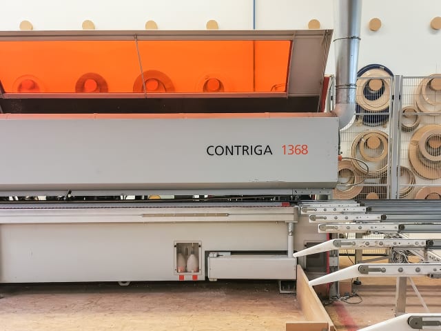 holzher - contriga 1368 - máquina de colar bordos simples per lavorazione legno