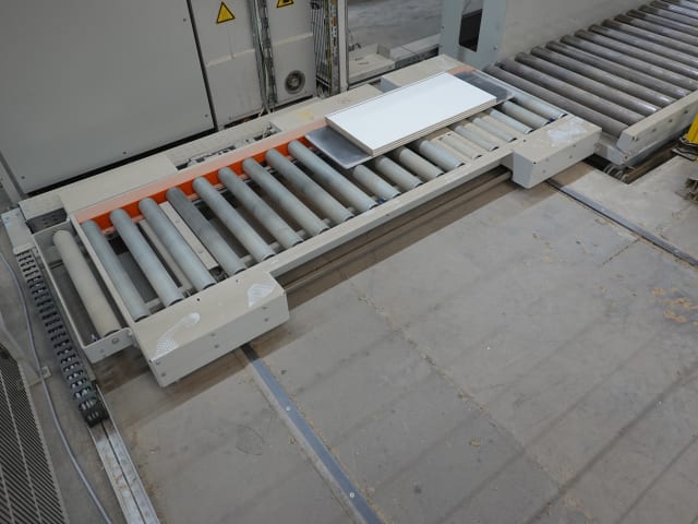 weeke - bhx 200/d + kr 120 - 钻孔与嵌入生产线 per lavorazione legno