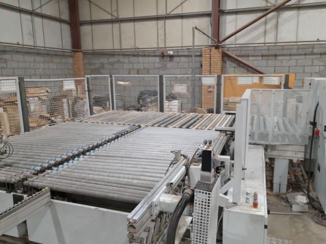 homag + ligmatech - kfl 525 + kfl 526 - squaringedgebanding lines per lavorazione legno