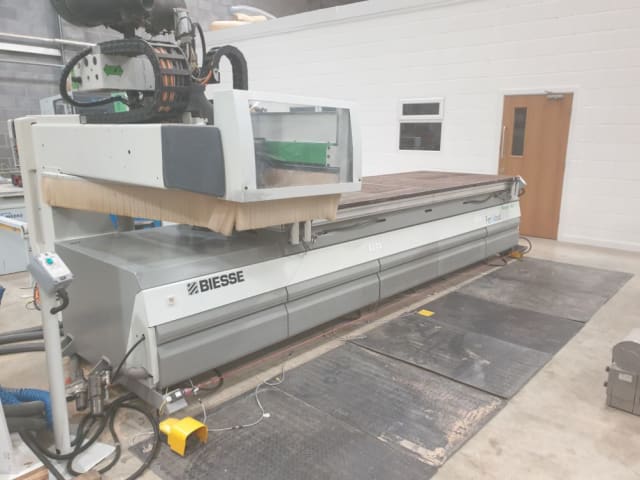 biesse - rover a 3.40 ft - centro di lavoro con piano nesting per lavorazione legno