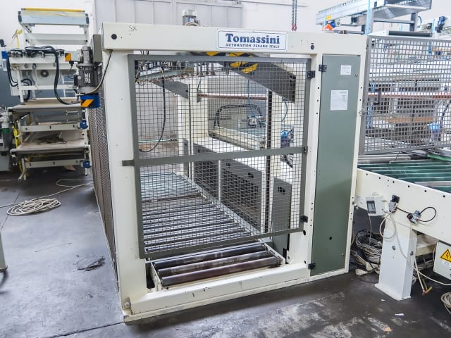 tomassini - rapid 130/s l=3200 sx - panel stacking and offloading per lavorazione legno