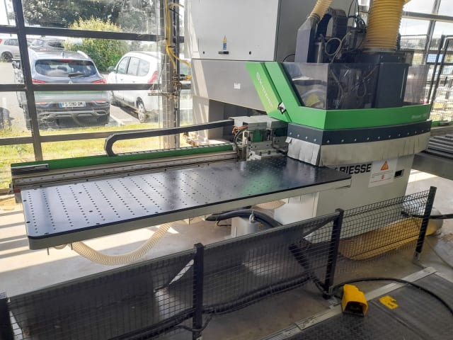 biesse - skipper 100 - máquina flexible de perforación per lavorazione legno