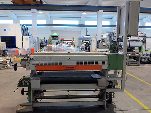 hymmen - combi coater elx - spalmatrice a rullo per lavorazione legno