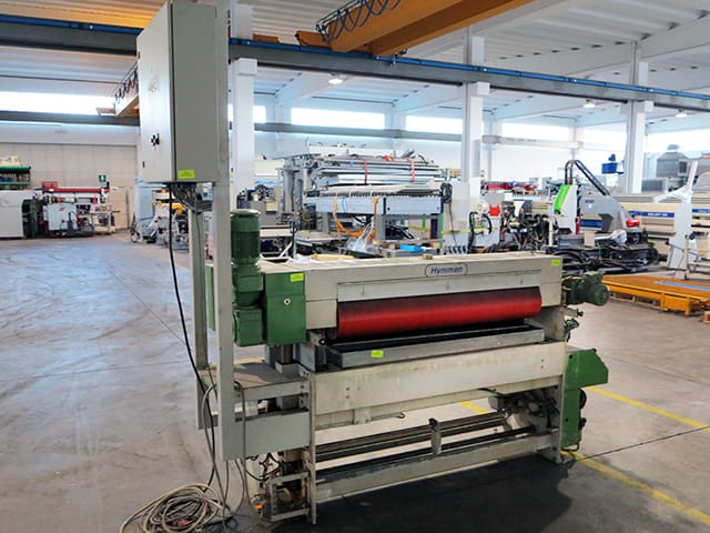 hymmen - combi coater elx - enduiseuse à rouleau per lavorazione legno