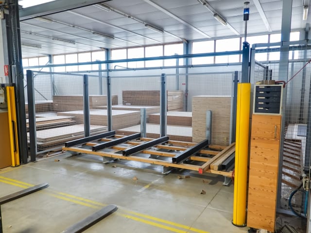 bargstedt + holzma - hpp 380/43/43 - seccionadoras con almacén automático per lavorazione legno
