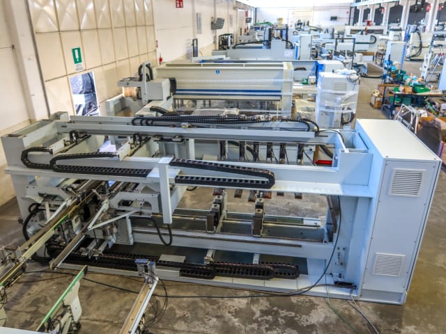 weeke - bst 500 d - ligne de percage per lavorazione legno