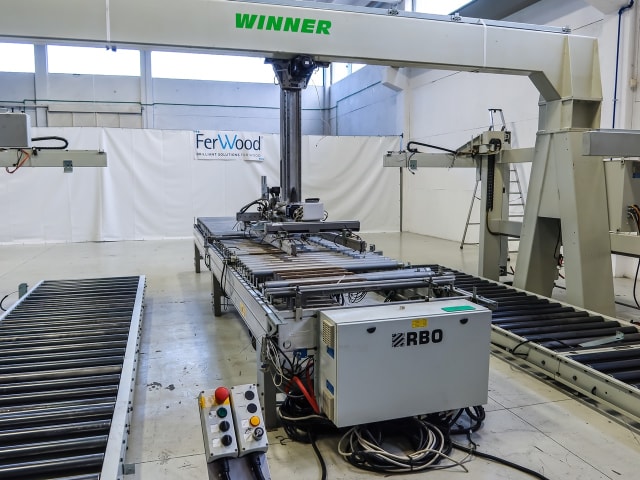 rbo - winner c - linea di carico e scarico per lavorazione legno