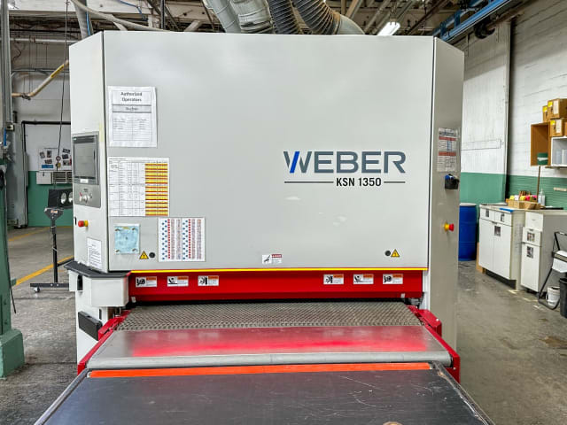 weber - ksn-4-1350 cmcp2 - wide belt top sanders per lavorazione legno