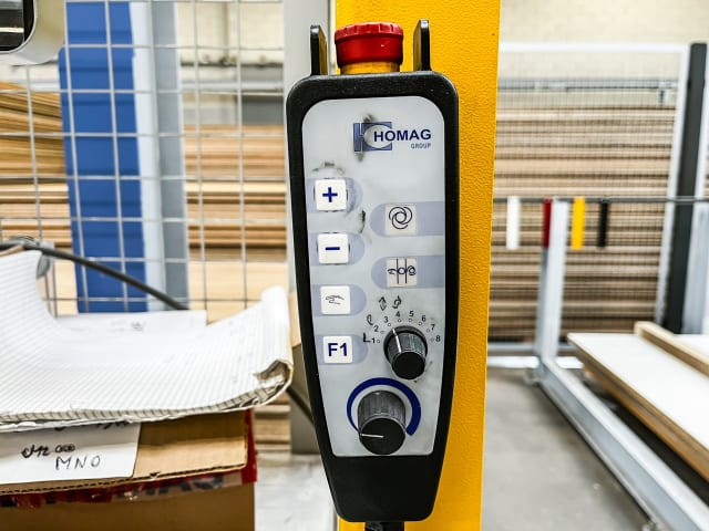 holzma - hpp 300/43/43 + optimat tlf210 - beam panel saws with automatic warehouse per lavorazione legno