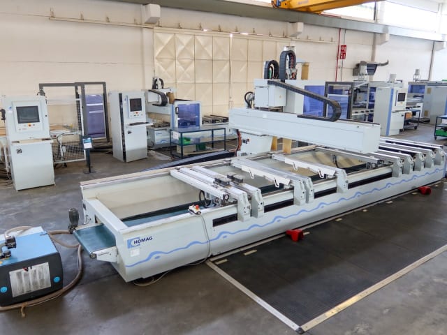 weeke - venture 15xxl - cnc machine centers with pod and rail per lavorazione legno